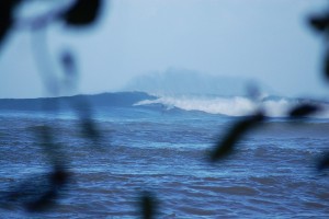 Finishing up a ride at Tres Palmas on the "small" part.